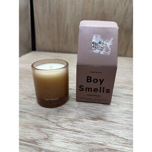 Boy Smells Hard Wood Scented Candle 2.8 Oz  79g New In Box